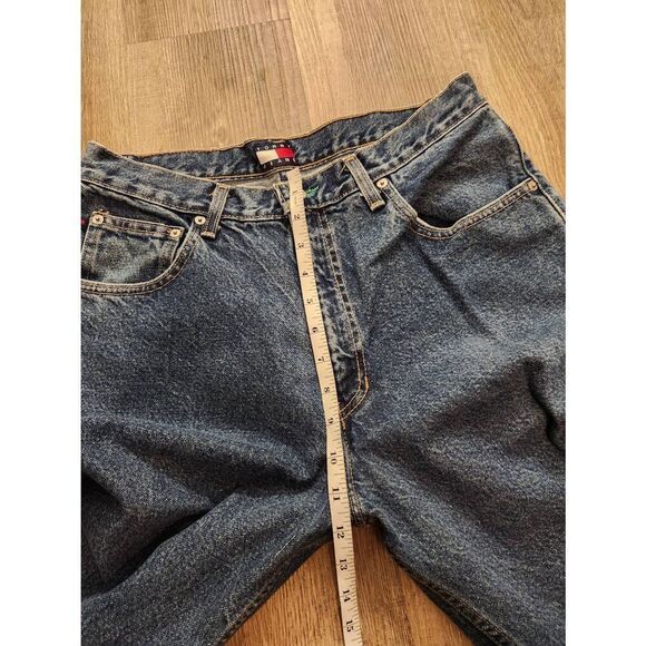 VTG Tommy Hilfiger MADE IN USA Tommy jeans Freedom jean Men's 33x27* measured - Picture 5 of 9